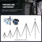 NEEWER LT34 Carbon Fiber Travel Tripod is portable and lightweight.