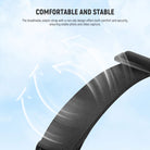 This camera head mount ensures optimal comfort without causing pressure