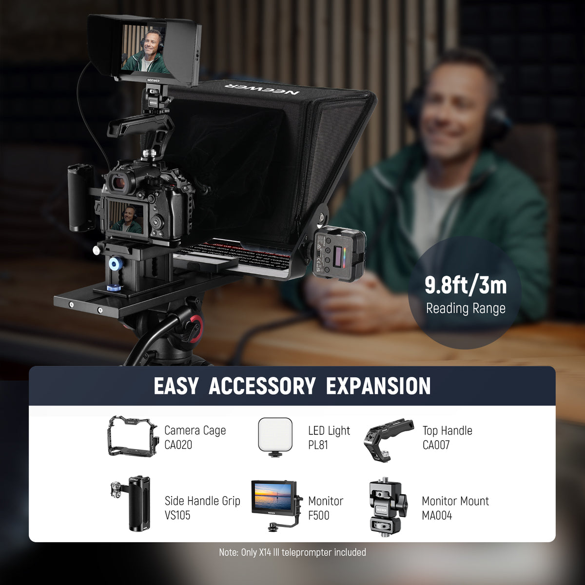 Led Teleprompter Teleprompters – NEEWER