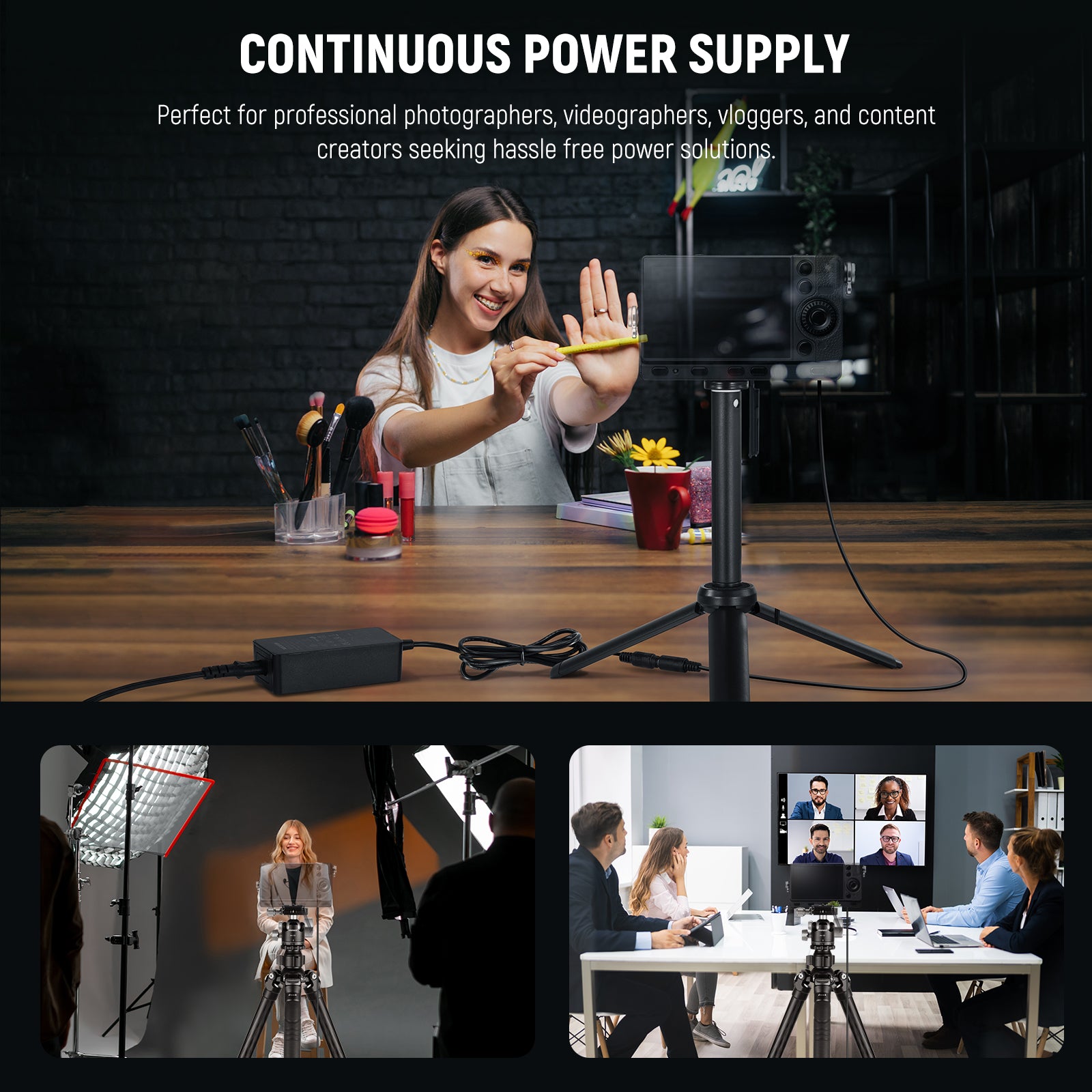 Neewer DMW-BLC12 Dummy Battery Coupler - Thumbnail 2