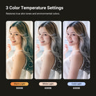 NEEWER M29 Mini LED Fill Light offers 3 color temperature settings.