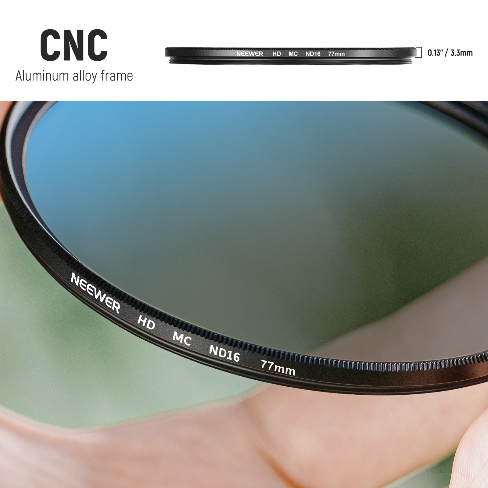 NEEWER ND Lens Filter Set (ND16 / ND32 / ND64 / ND1000)
