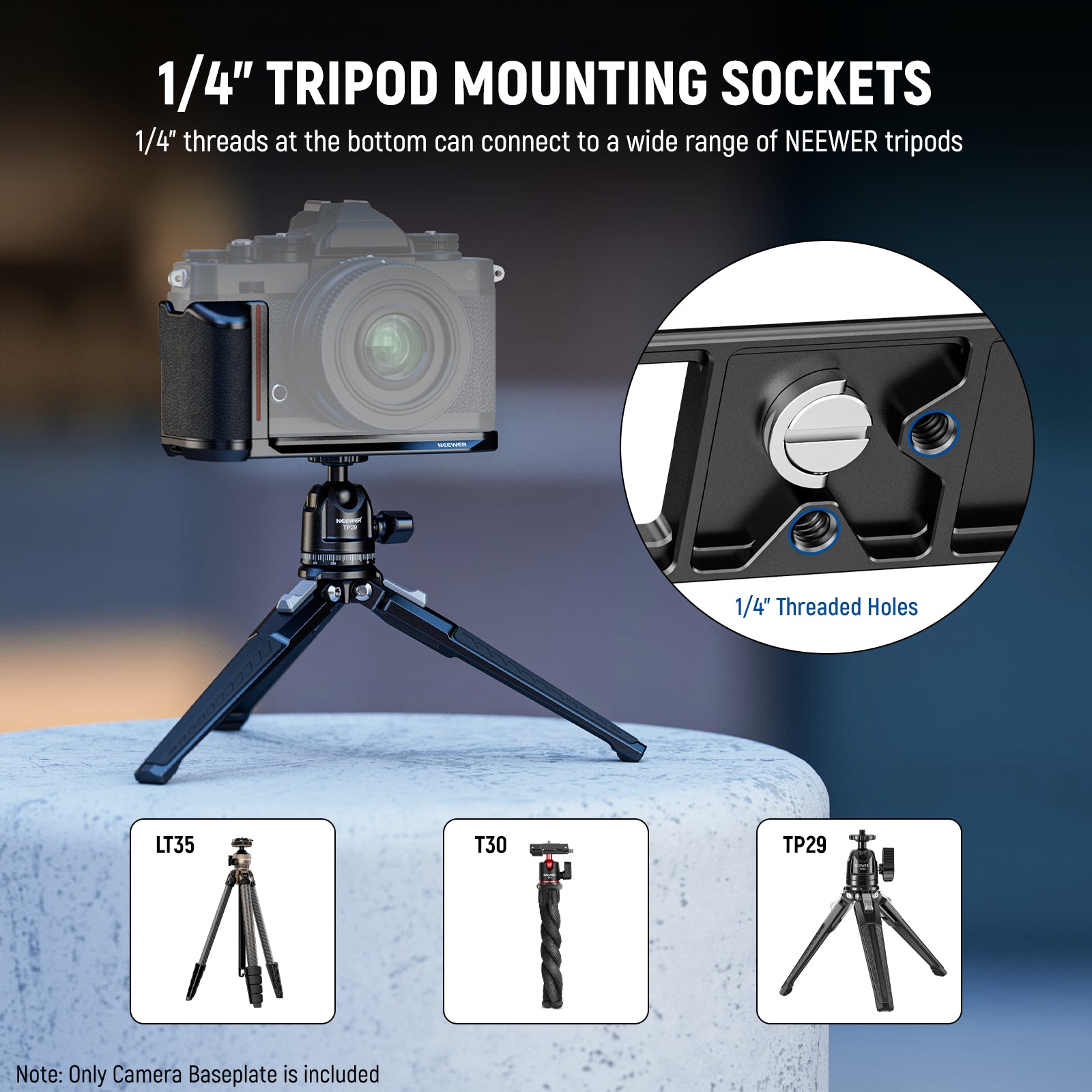 NEEWER CA089 L Bracket Handgrip For Nikon Z fc Camera