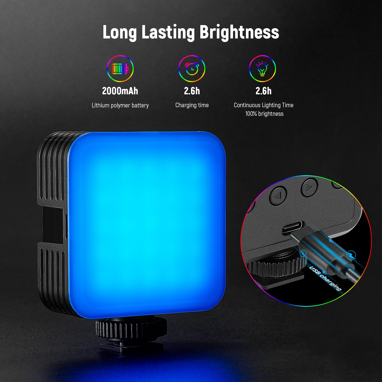 Neewer - Luz LED de vídeo