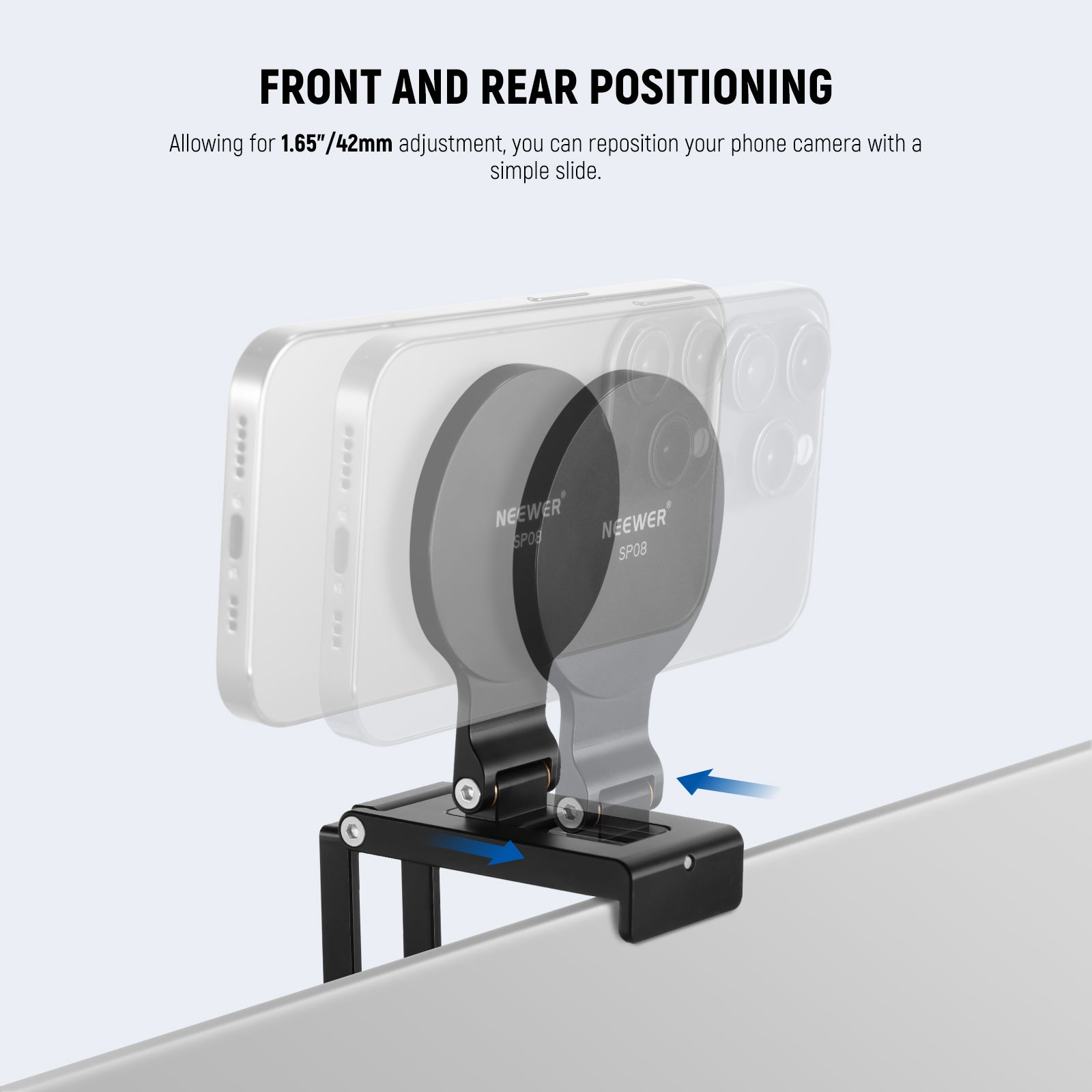 Neewer SP08 Phone Camera Monitor Mount - Thumbnail 4