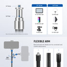 NEEWER MS010 Versatile Mic Stand Accessories Kit includes a flexible tube.