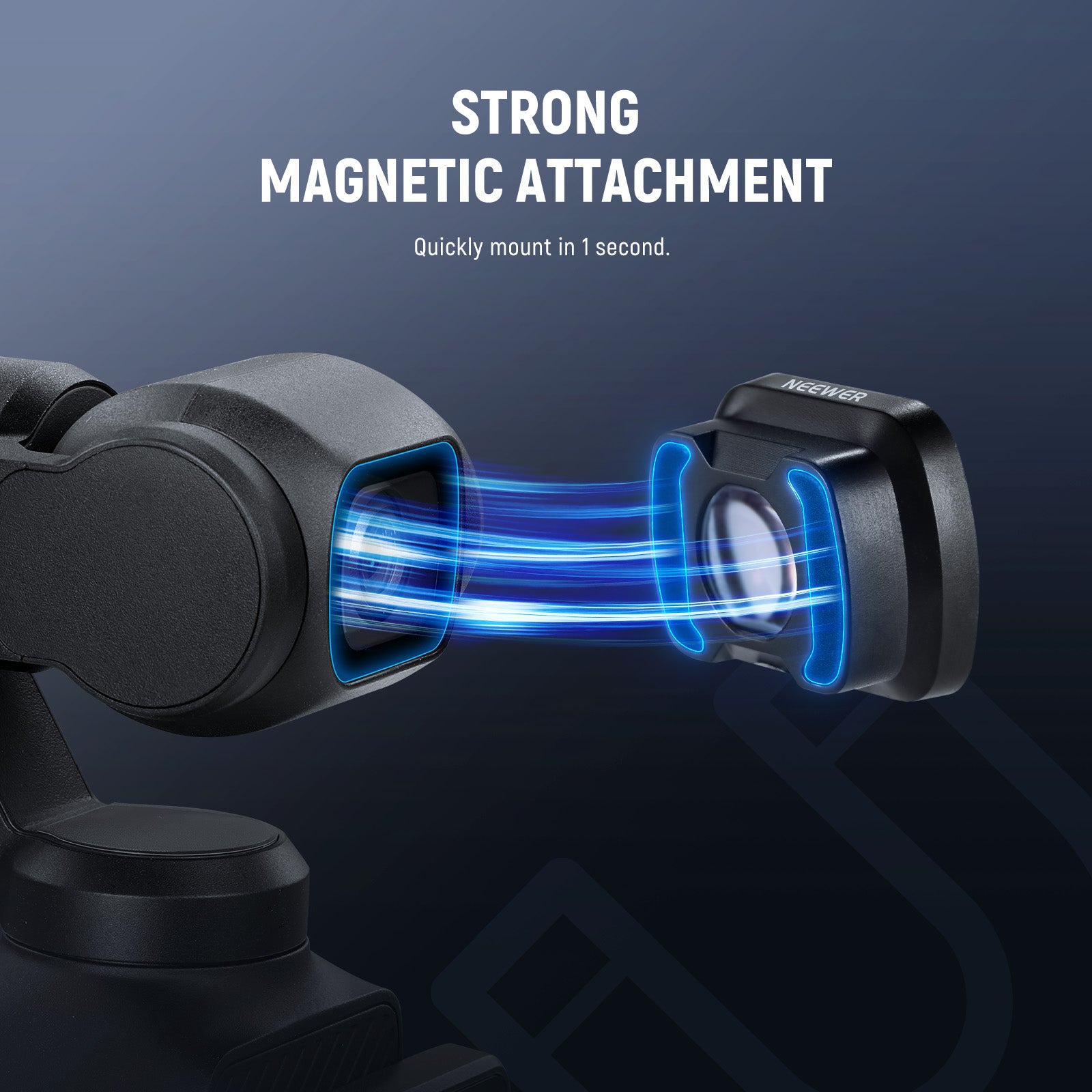 NEEWER LS-64 2X Macro Lens for DJI Osmo Pocket 3 / Pocket 4