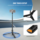 NEEWER PA988 Selfie Stick Tripod features a one-touch setup design.