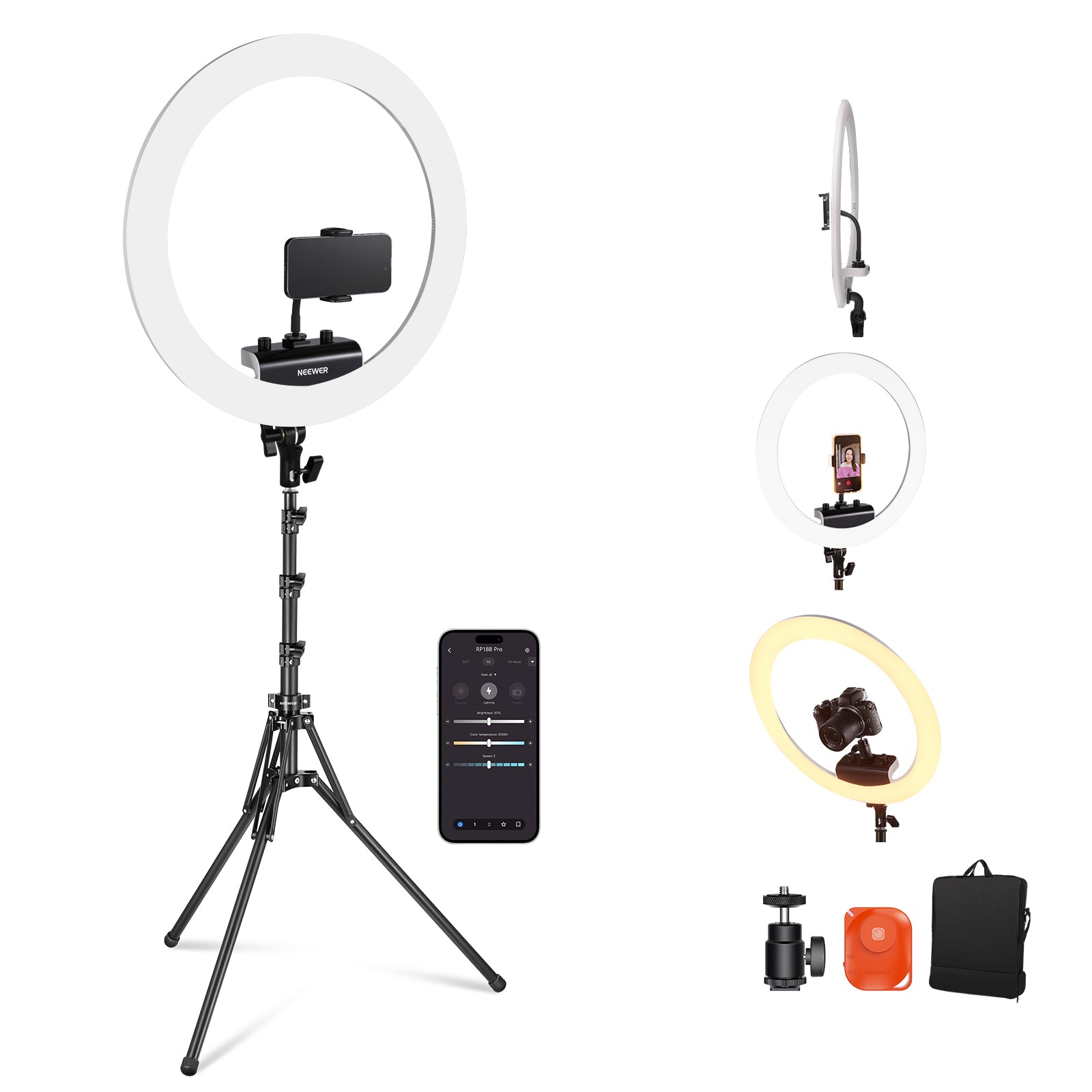 NEEWER SRP18-2.4G Advanced Remote 18-inch LED Ring Light Manual