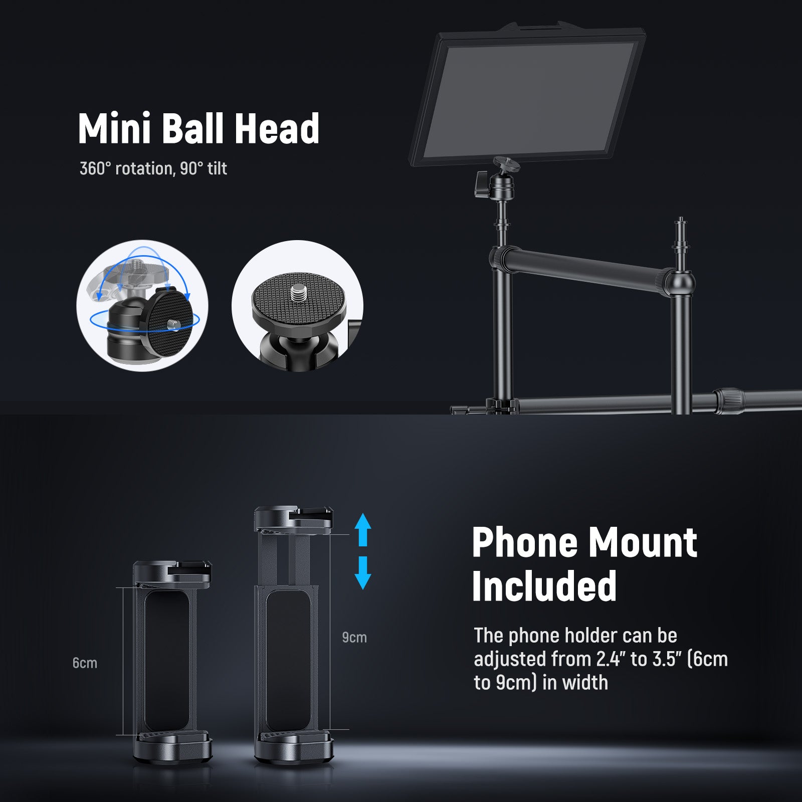 Neewer NK003 Camera Mount Rig - Thumbnail 2