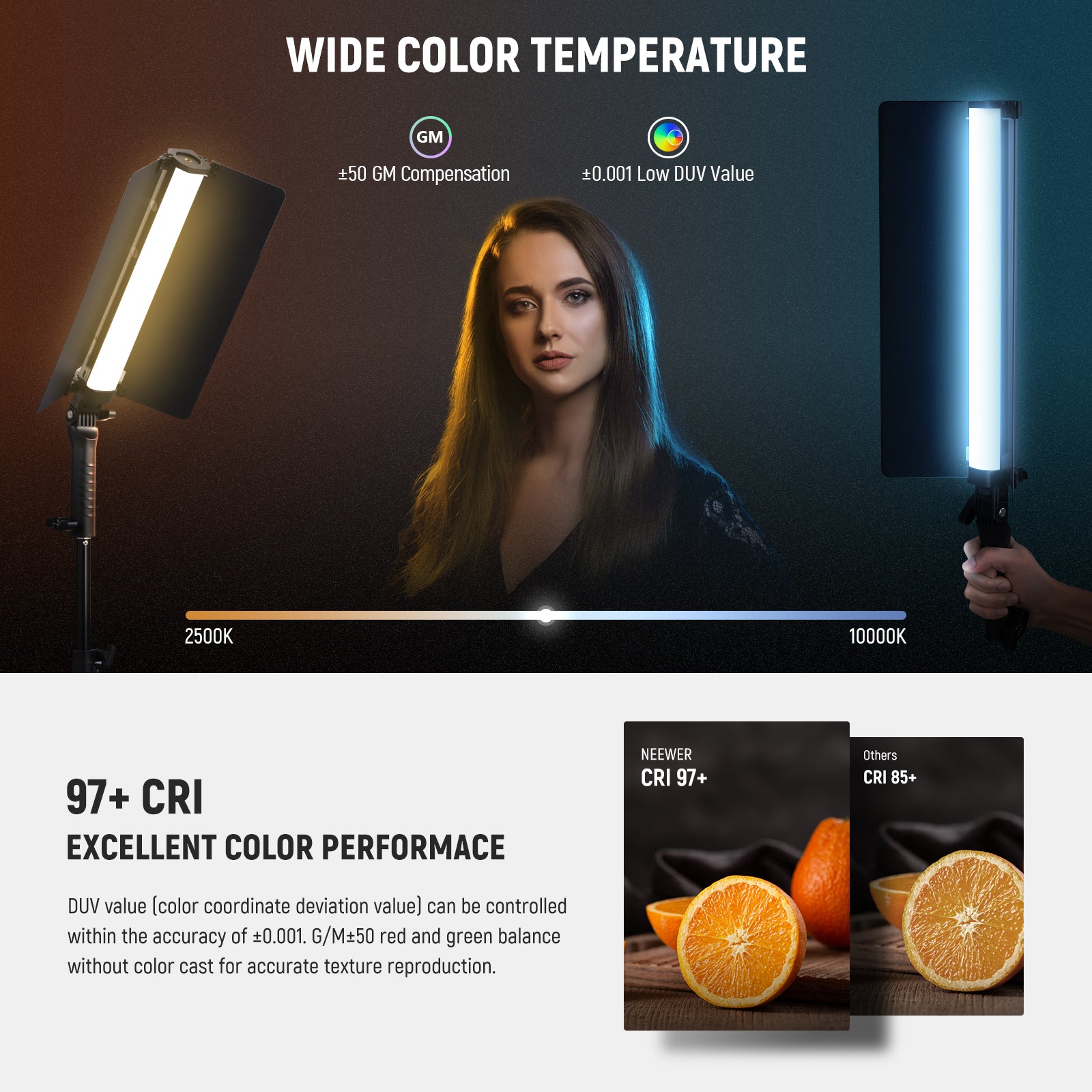 Neewer RGB2 LED Tube Light - Thumbnail 4
