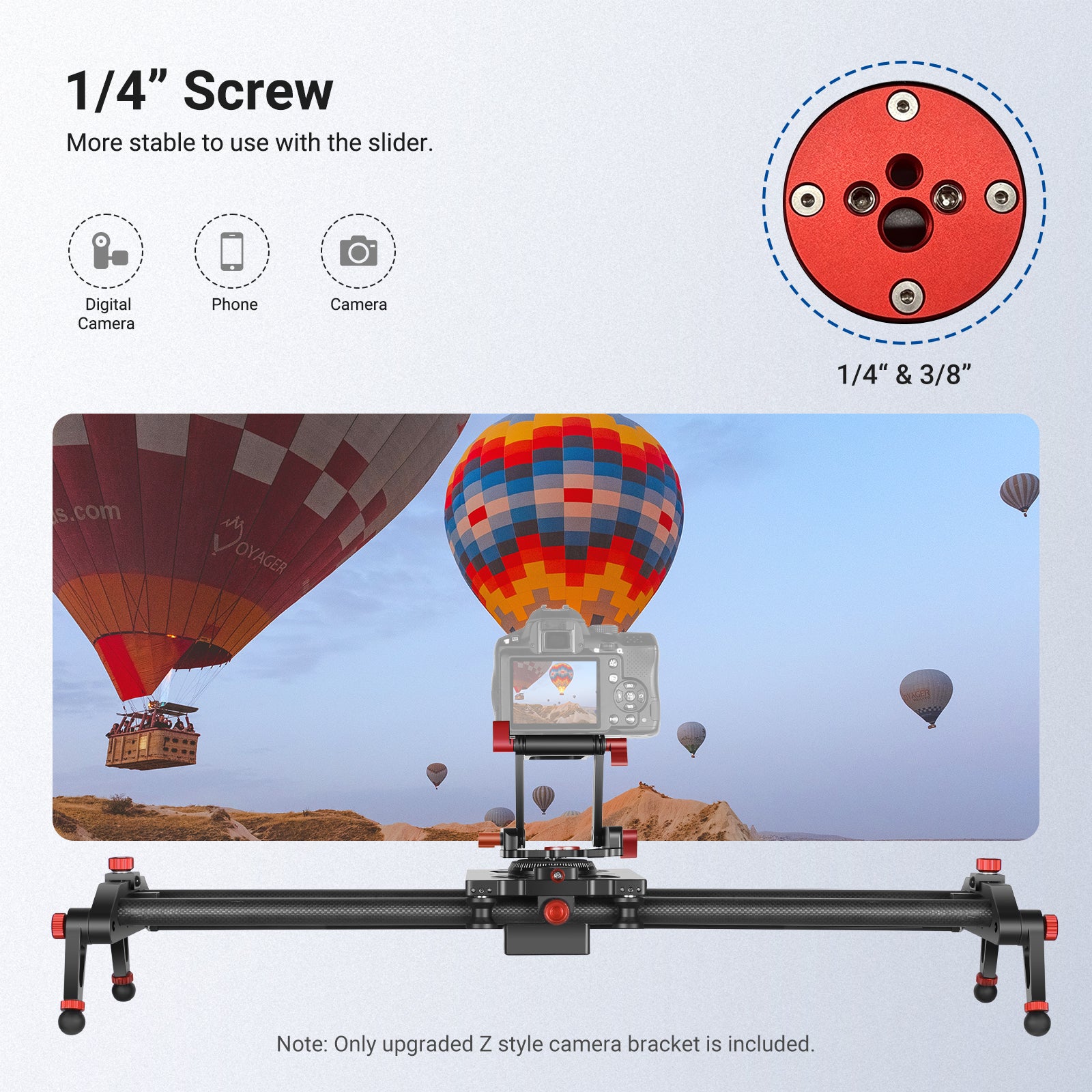 ね NEEWER Upgraded Z-Flex Tilt Tripod Head - NEEWER