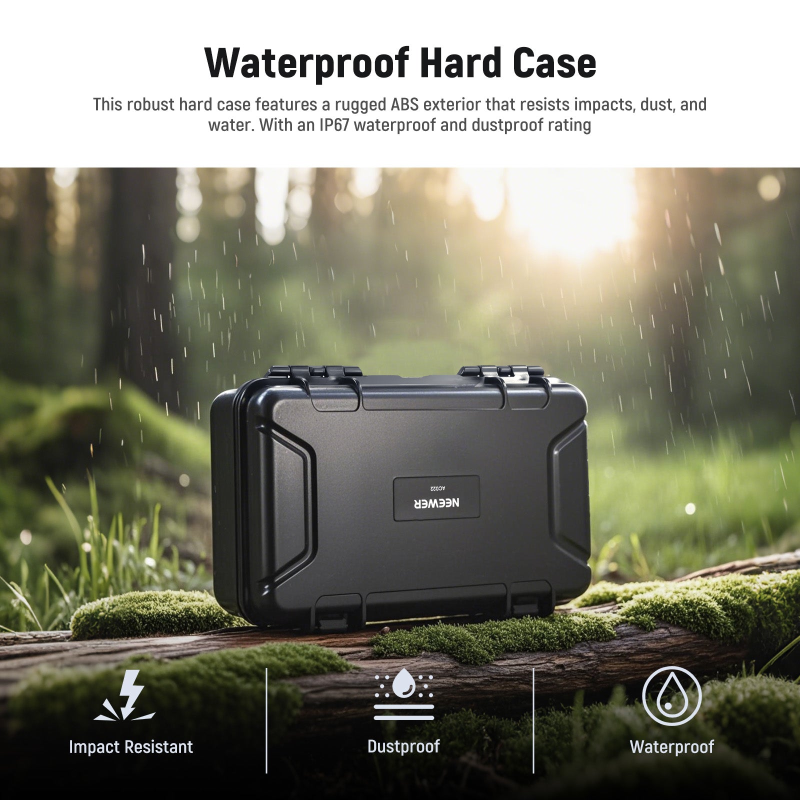 NEEWER AC022 Waterproof Hard Case For DJI Osmo Pocket 3