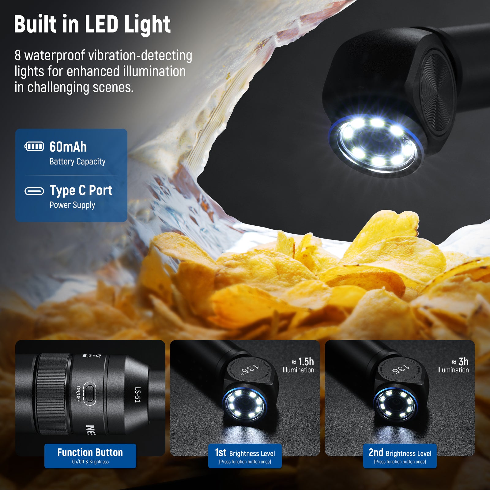 NEEWER LS-51 18mm 2x Macro Phone Lens | Phone Photo Lens