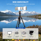 Wide Compatibility of the NEEWER TP17 Carbon Fiber Travel Tripod Stand