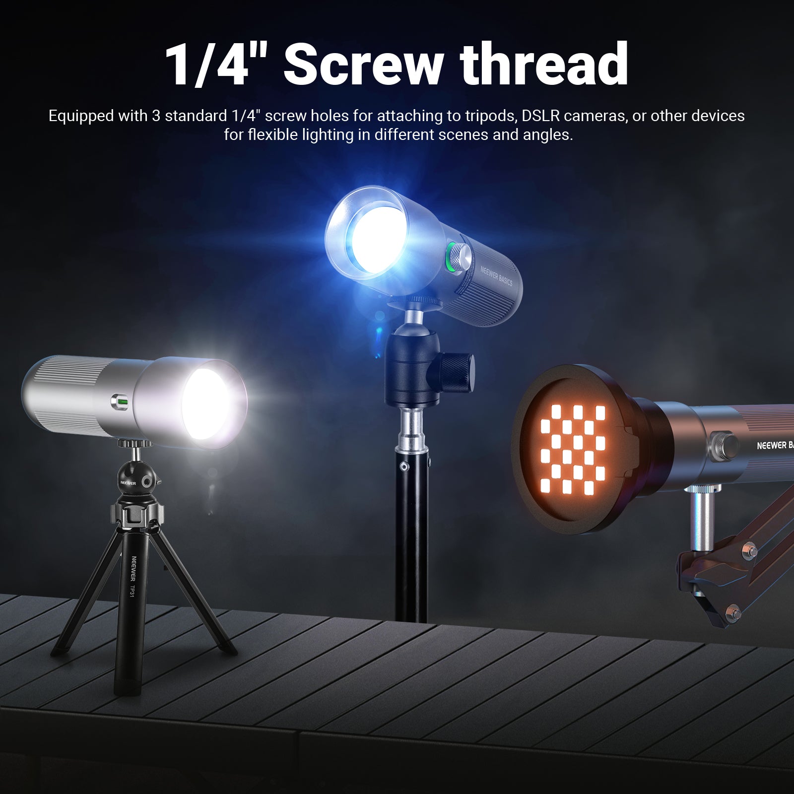 NEEWER BASICS FL10 Portable Photography Flashlight