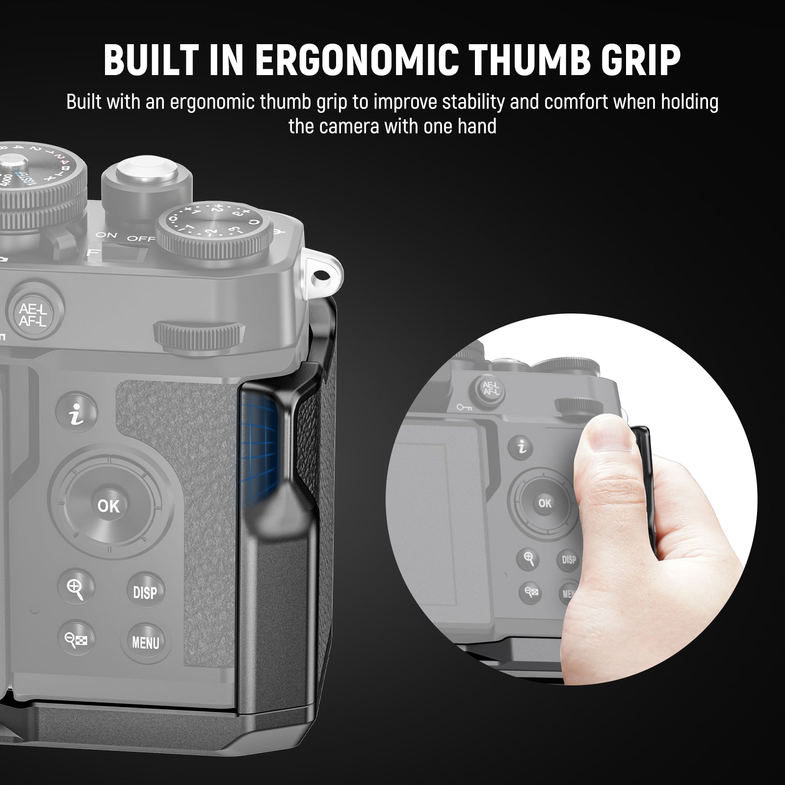 NEEWER CA089 L Bracket Handgrip For Nikon Z fc Camera