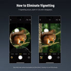 How to eliminate vignetting