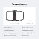 Package Contents of the NEEWER PA039 Universal Phone Cage Rig