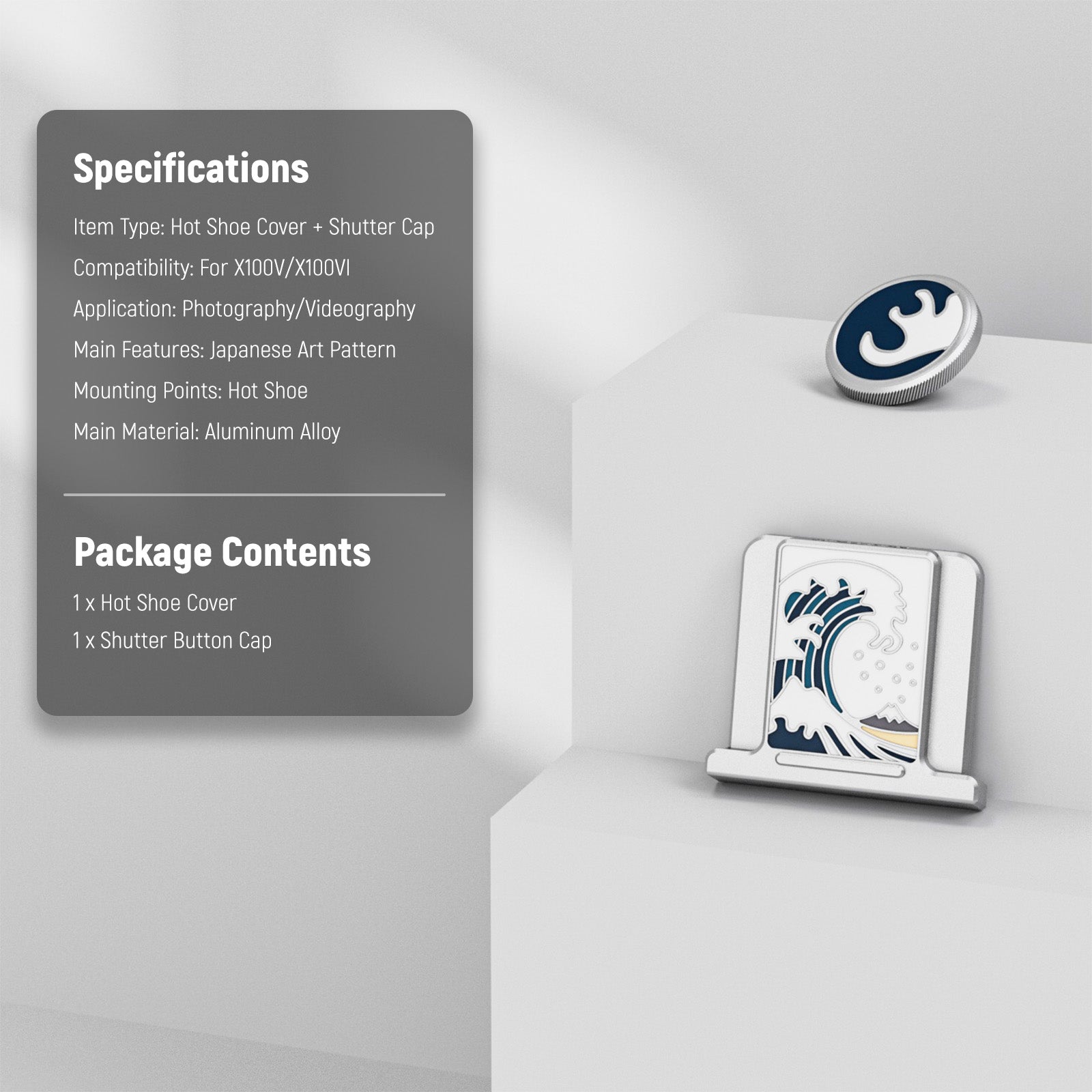 NEEWER CA110/CA115 Hot Shoe Cover & Shutter Button Set