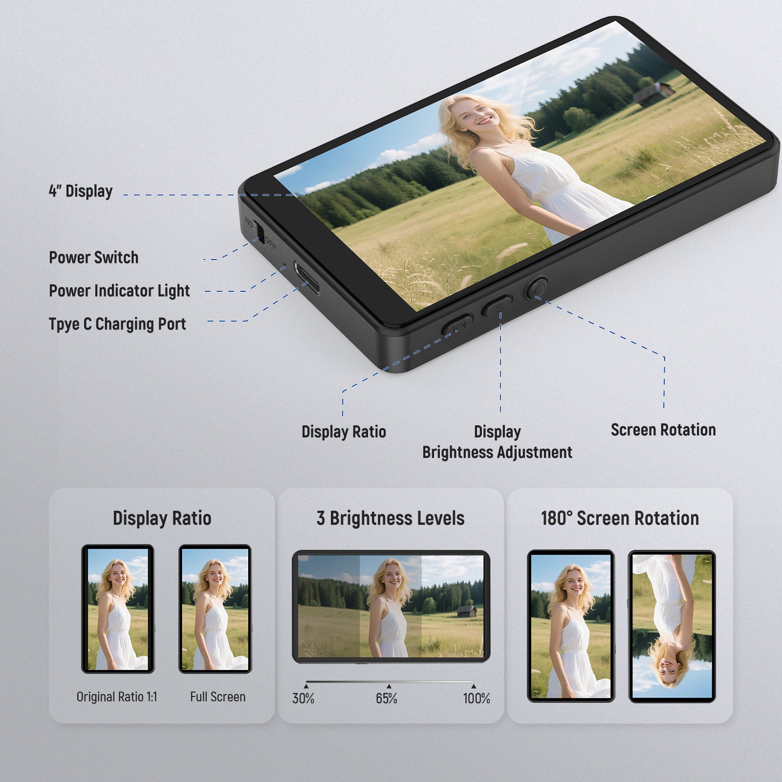Neewer M4B Phone Monitor - Thumbnail 2