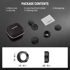 Package Contents of the NEEWER BASICS LS-69 15x Macro Phone Lens Kit
