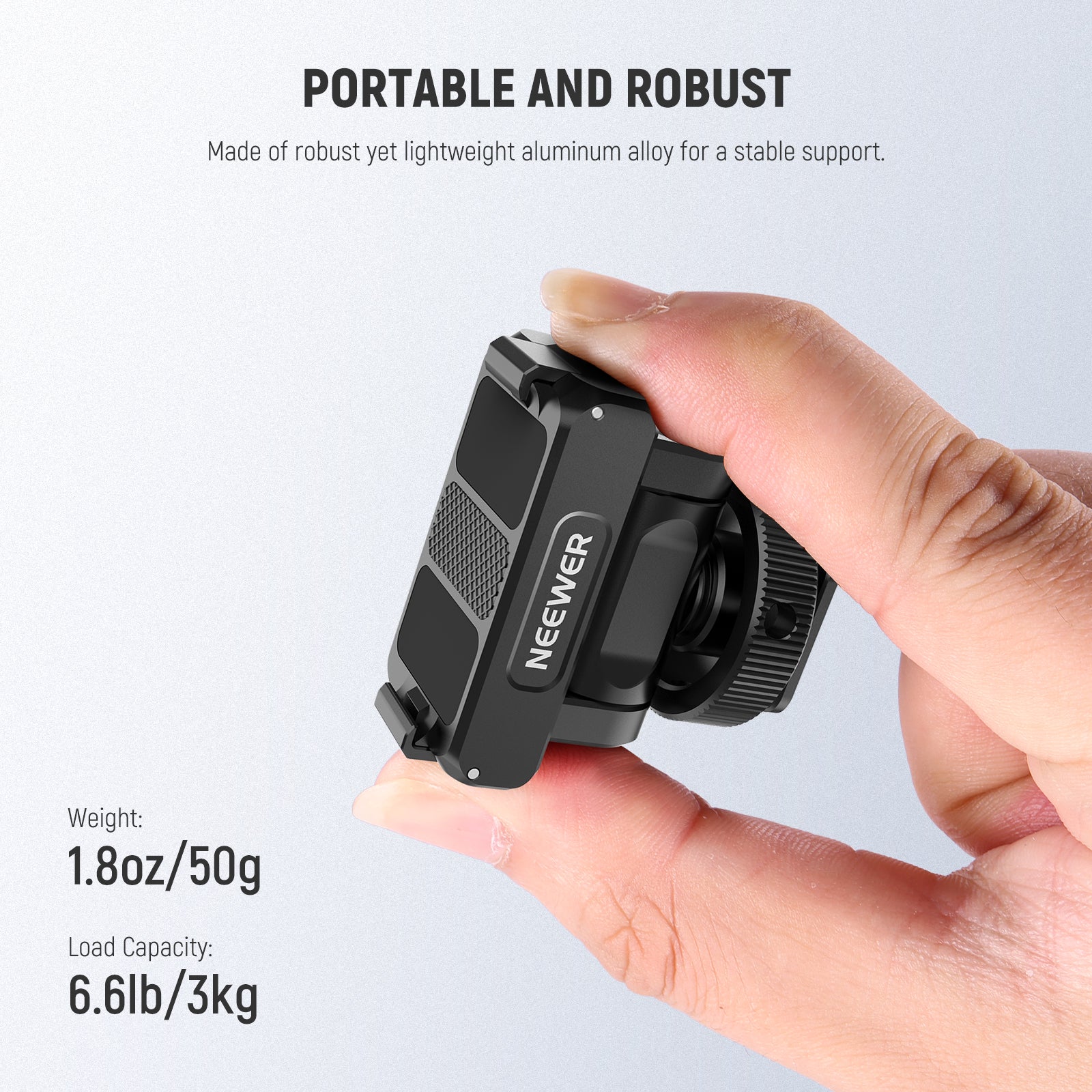 NEEWER AC012 Magnetic Action Camera Mount Adapter For DJI