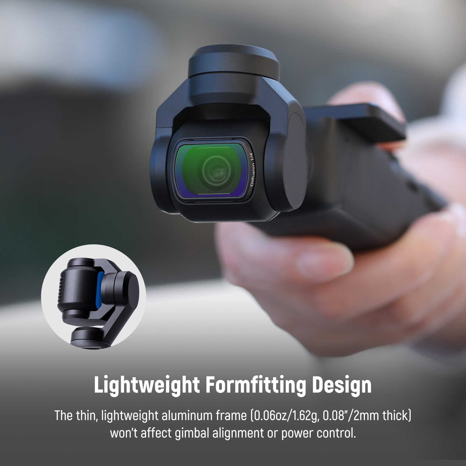 NEEWER FL-42 ND & Black Diffusion Filter Kit For Pocket 3