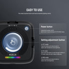 NEEWER RGB126 Magnetic RGB Video Light is easy to use.