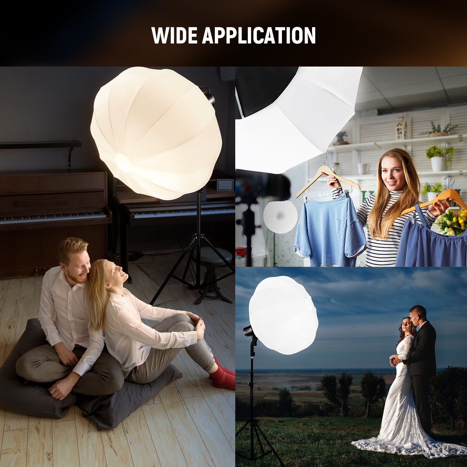 NEEWER BASICS NS15L/NS16L Quick Release Lantern Softbox