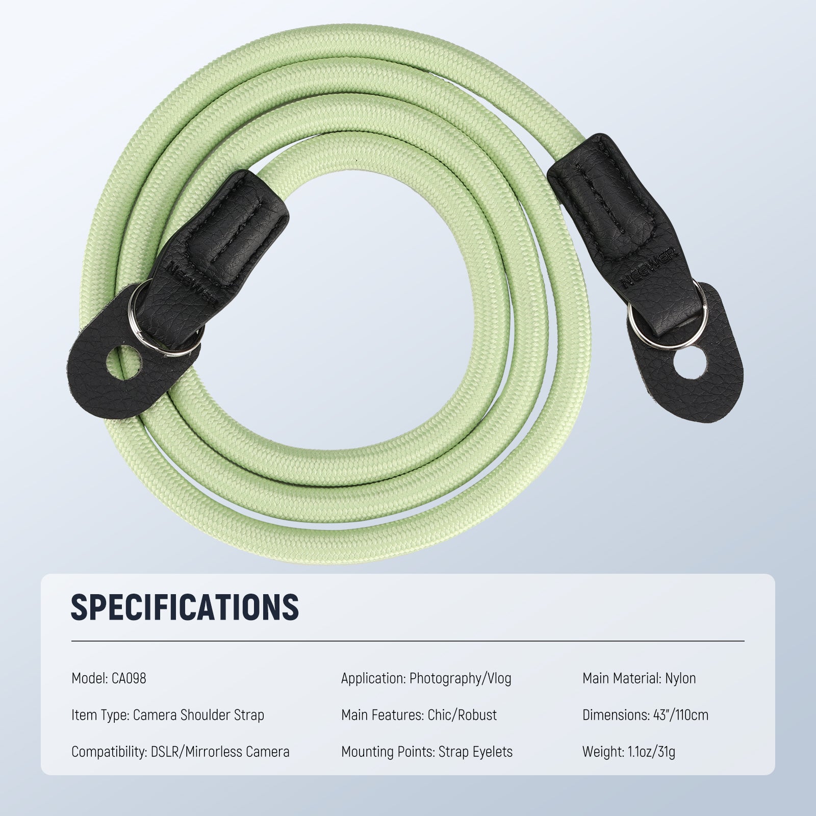 Neewer Camera Shoulder Strap - Thumbnail 2