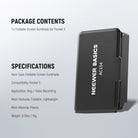 Specifications of the NEEWER AC154 Foldable Screen Sunshade