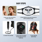 5 Steps of Using LED Face Mask