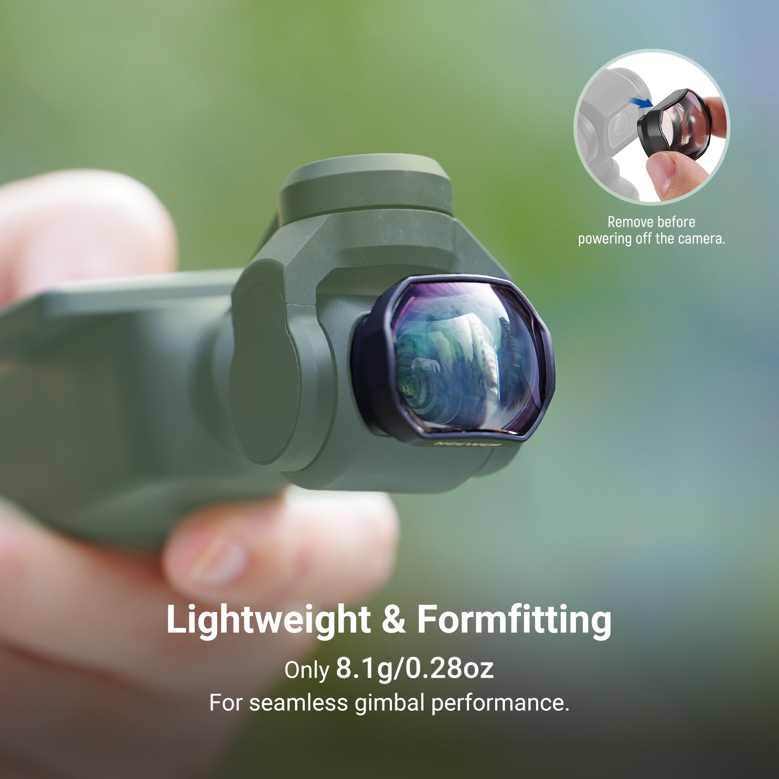 NEEWER LS-84 2X Teleconverter Lens For DJI Osmo Pocket 3 / Pocket 4 &