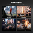 Wide Applications of the NEEWER GC10B Bi Color Inflatable Handheld LED Fill Light