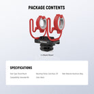 Package Contents of the NEEWER MH1 Microphone Shock Mount Kit