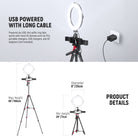 Product details of the NEEWER R08 LED Ring Light Kit