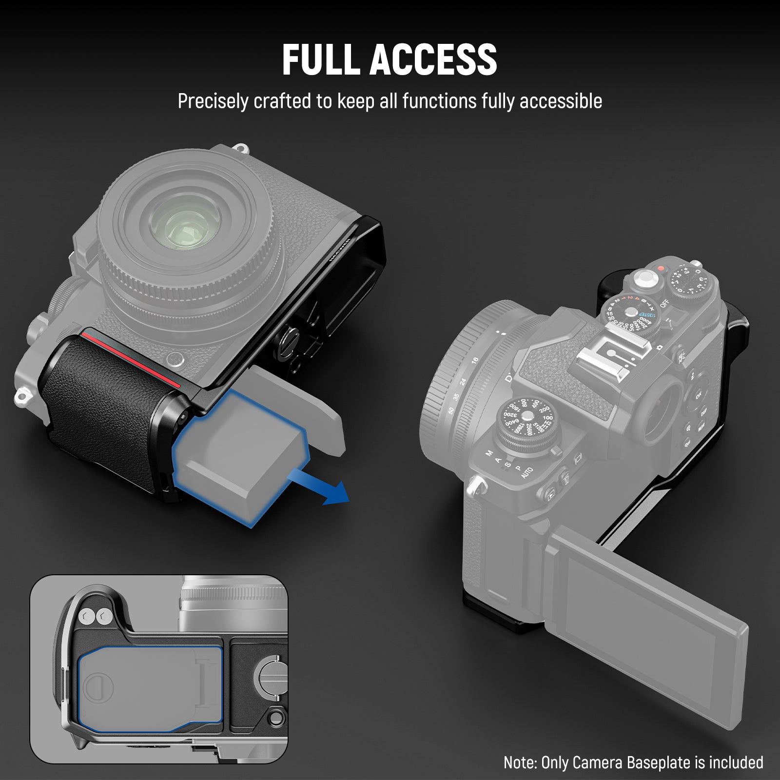 NEEWER CA089 L Bracket Handgrip For Nikon Z fc Camera