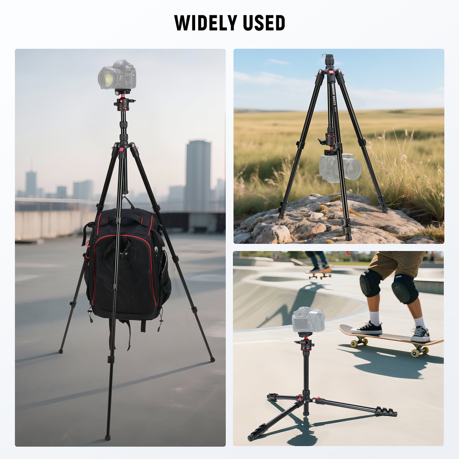 Scenarios for NEEWER TP14 Travel Tripod
