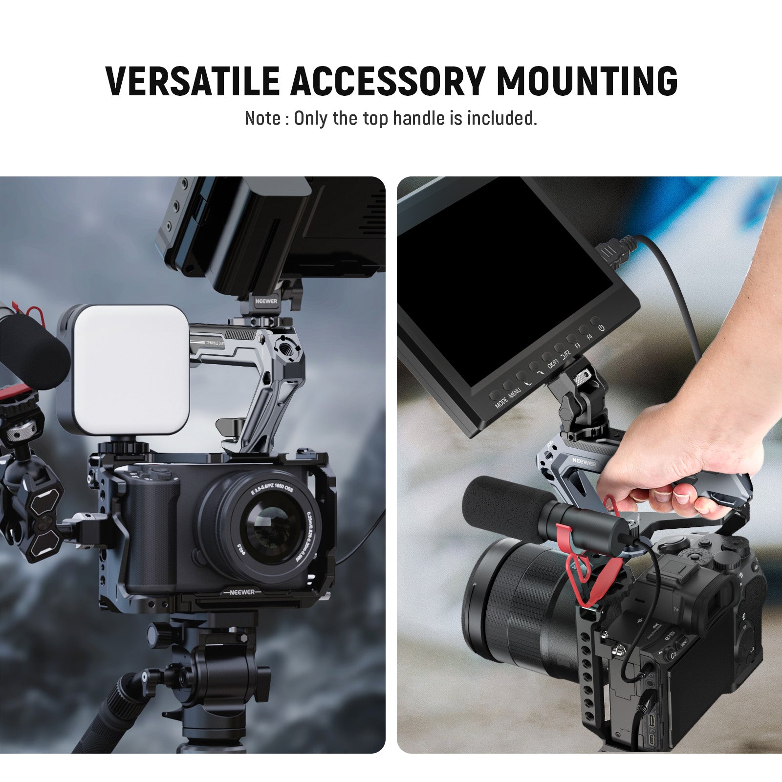 NEEWER CA078 All Metal Camera Top Handle Grip