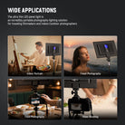 NEEWER NL-192B Bi Color LED Video Panel Light is widely applicable.