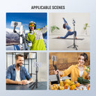 Wide Applications of the NEEWER PA989 65.7" Magnetic Selfie Stick