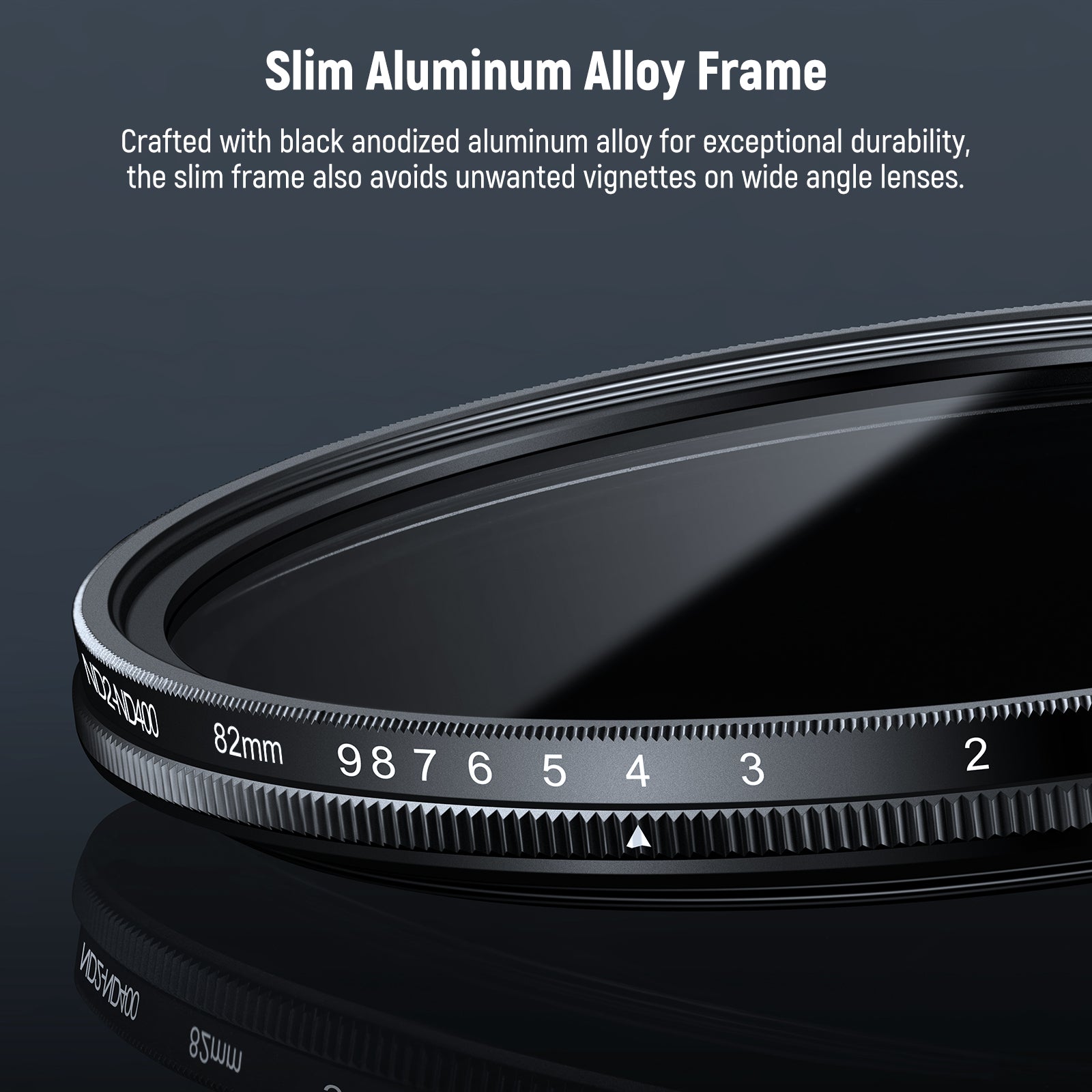 NEEWER BASICS Variable ND2-400 Filter for Camera Lenses