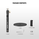 Package Contents of the NEEWER MT010 Desk Phone Stand Kit
