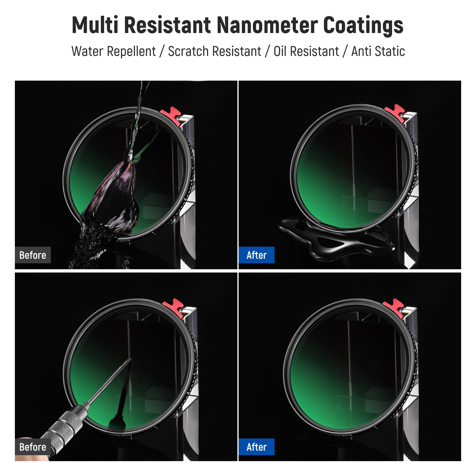 NEEWER True Colors Variable ND Filter ND2-32(1-5 Stops)