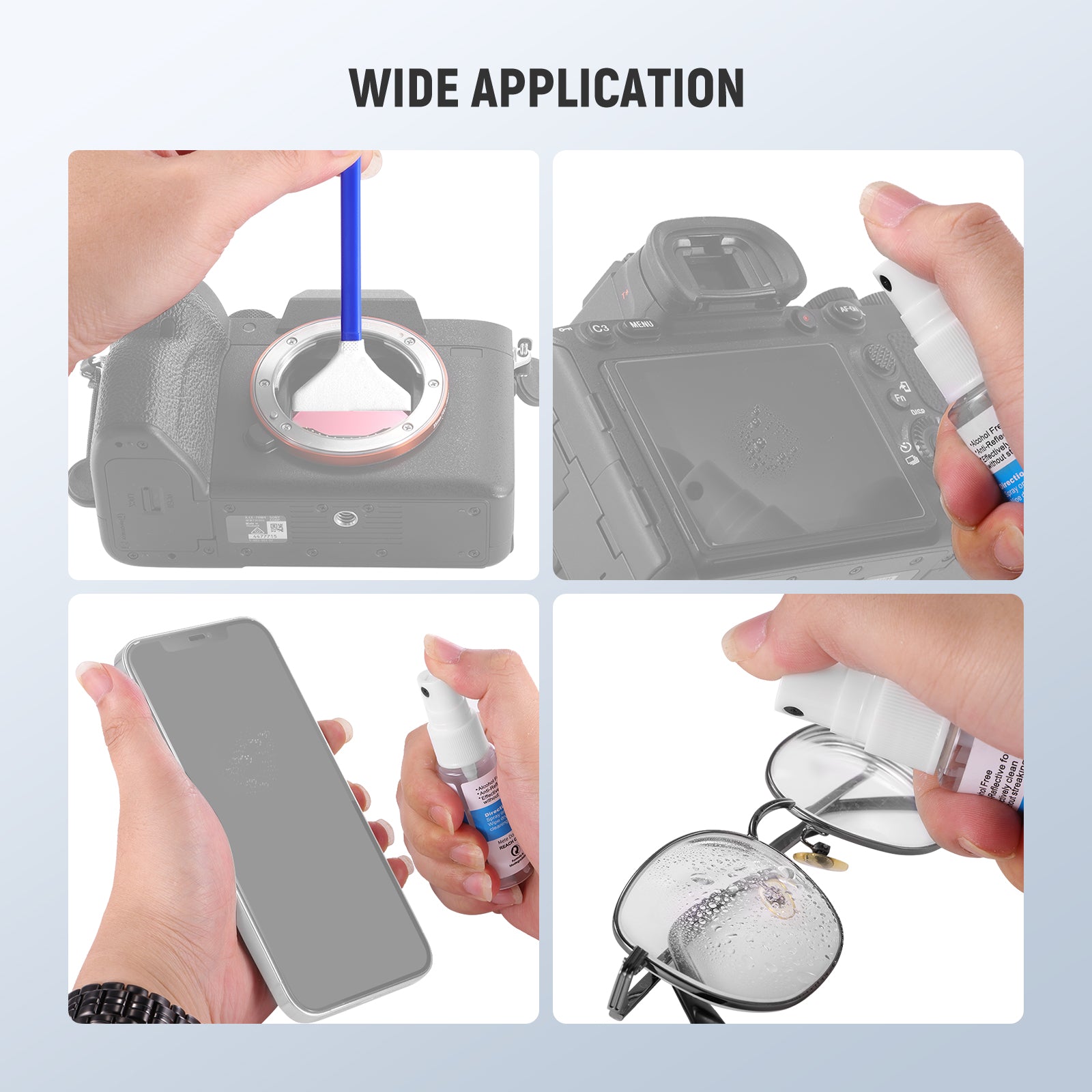 Neewer HM-46 Camera Lens Cleaning Kit - Thumbnail 5