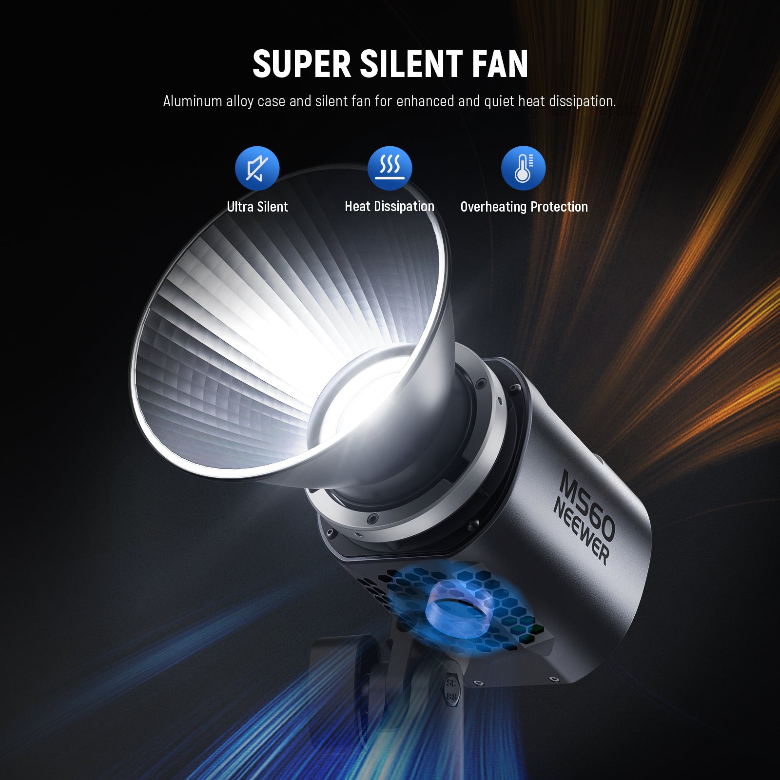 NEEWER MS60 Mini LED Video Light | Continuous Lighting