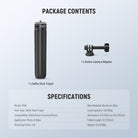 Package Contents of the NEEWER P46 Selfie Stick Tripod