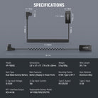 Specifications of the NEEWER VP-F550X2 Dual Sided Dummy Battery Adapter