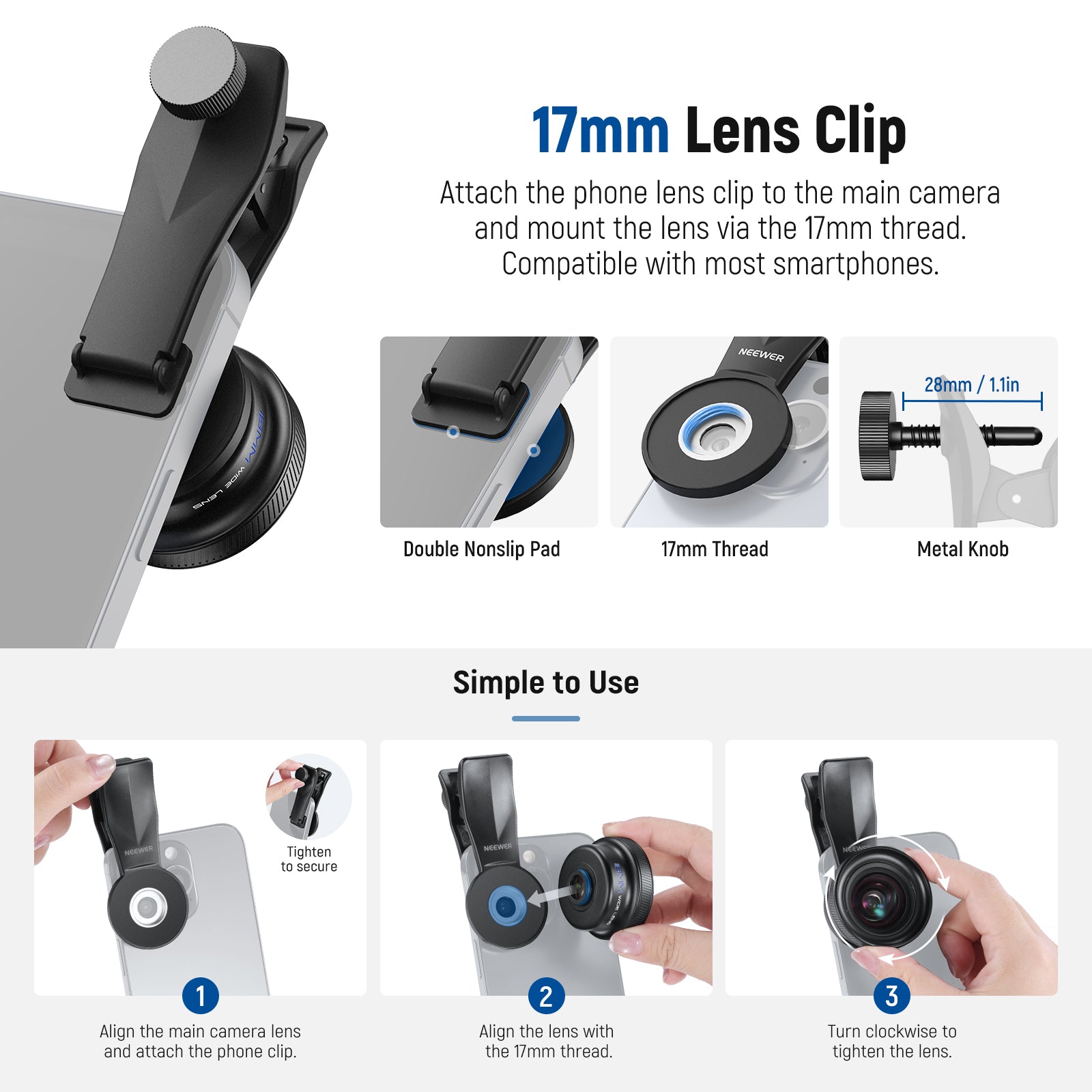 Neewer LS-72 Lens - Thumbnail 2